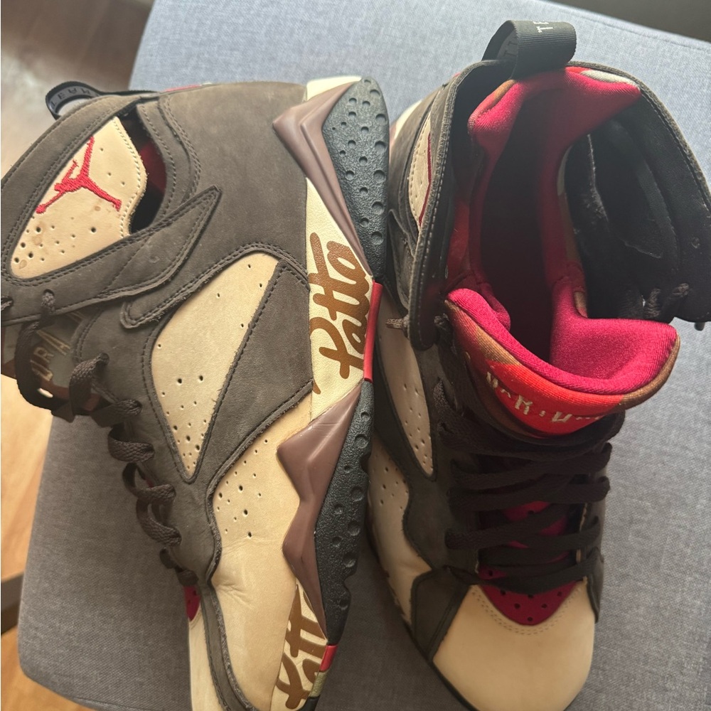 Patta x Nike air Jordan 7 Og Brown Size 12.5